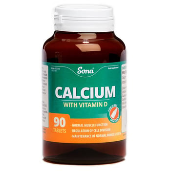 SONA vitamin D and calcium supplement
