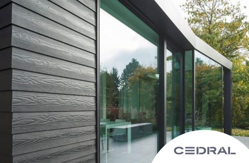 Give your house a modern look with durable facade cladding from Cedral