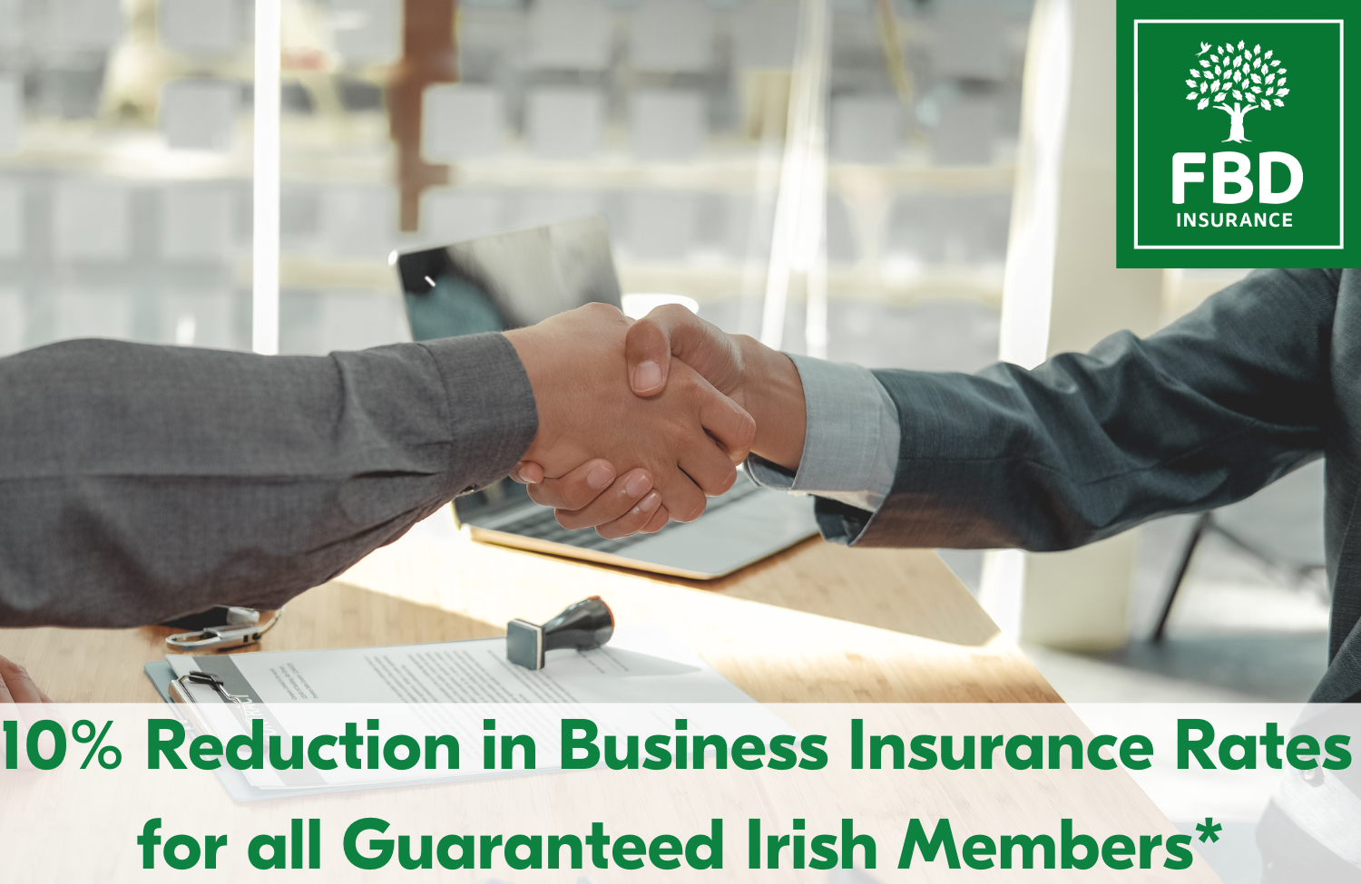 FBD Insurance Exclusive Discount for Guaranteed Irish Members
