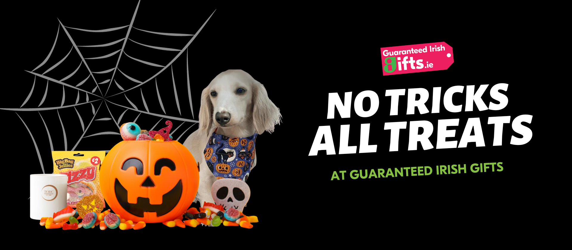 This Halloween Guaranteed Irish Gifts have you covered - No tricks, all treats!