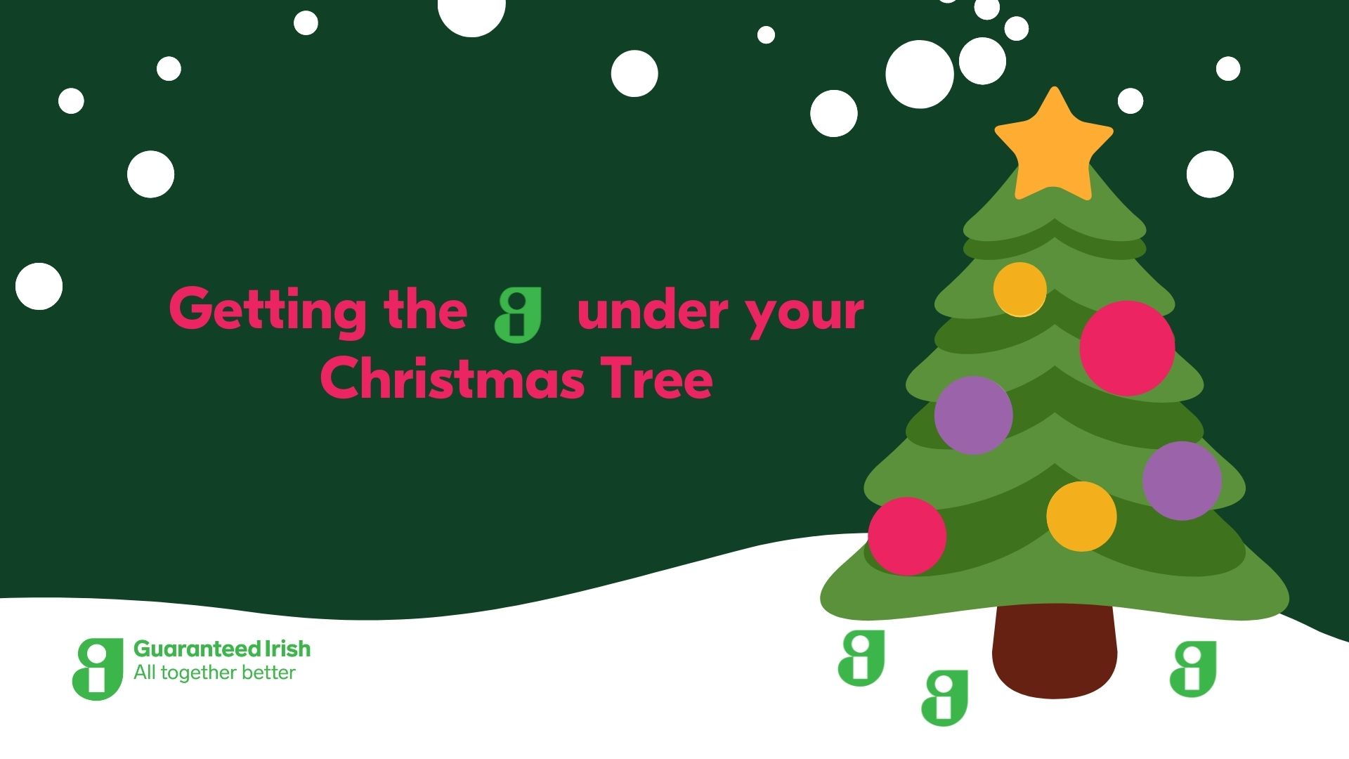 Get the G under your Christmas Tree - Corporate Gift Guide