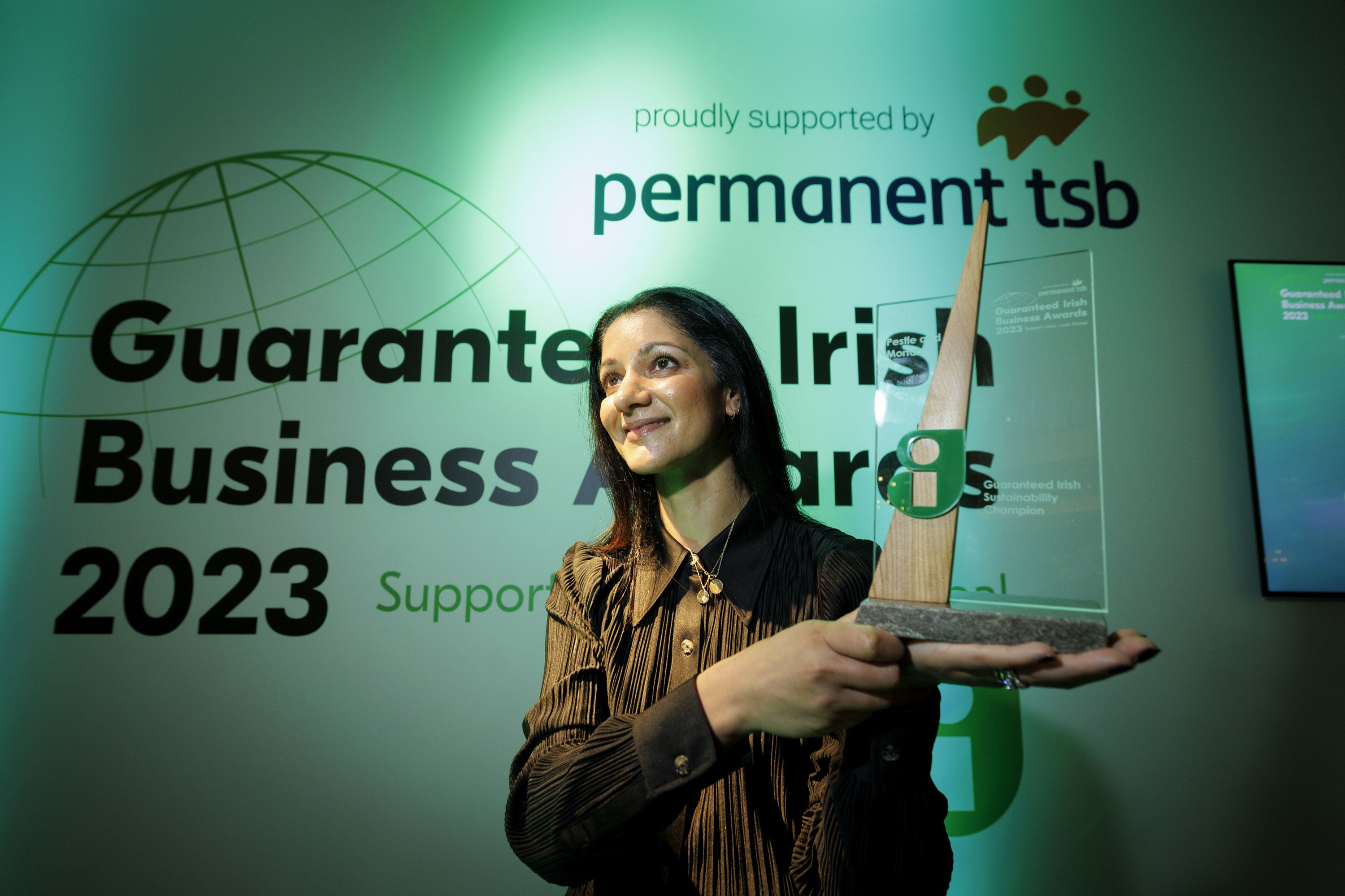 Pestle & Mortar win Guaranteed Irish Sustainability Champion Award