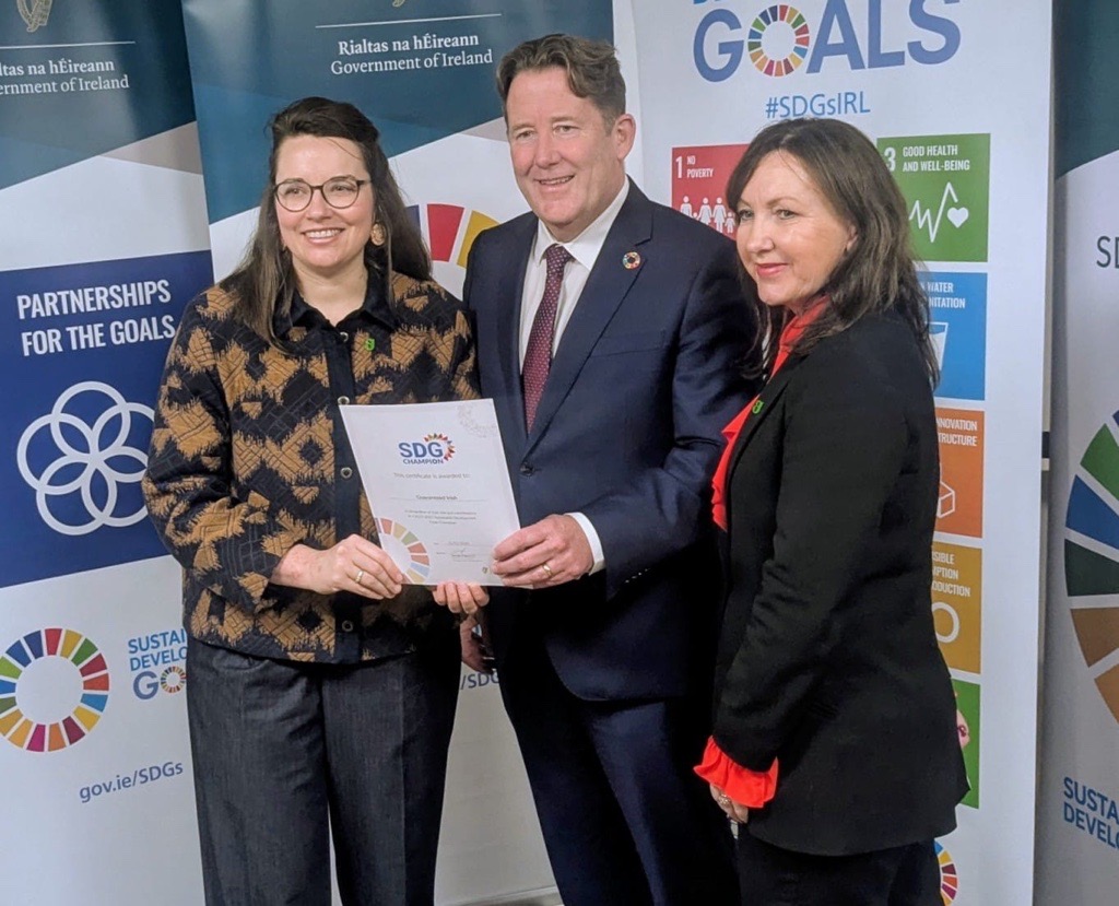Guaranteed Irish selected as Ireland’s SDG Champion for 2025–2027