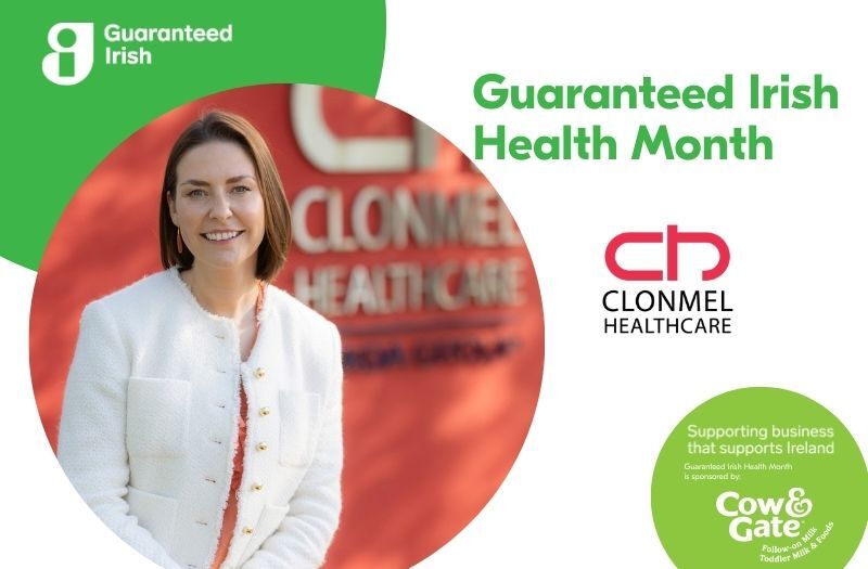 Marguerite Tierney, Director of Marketing & Business Development at Clonmel Healthcare.