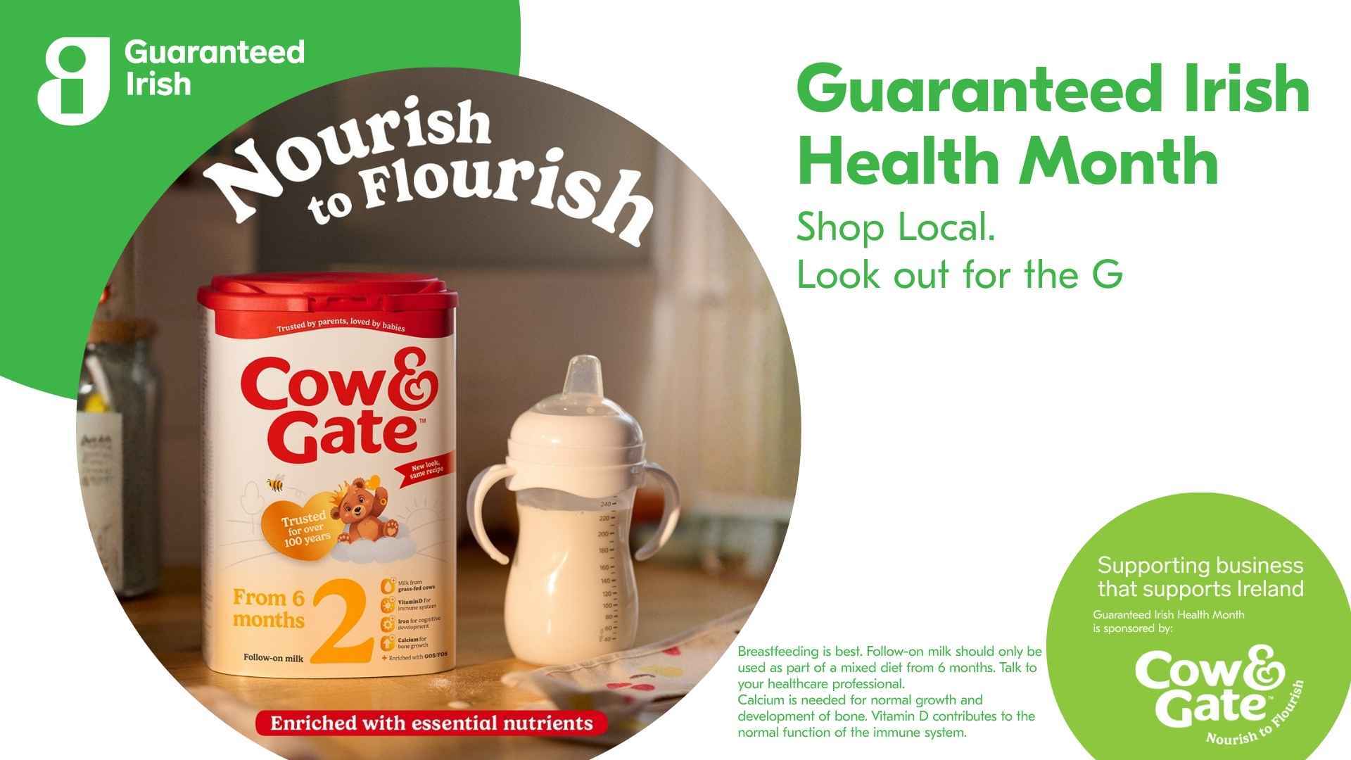 Cow and Gate Nourish to Flourish