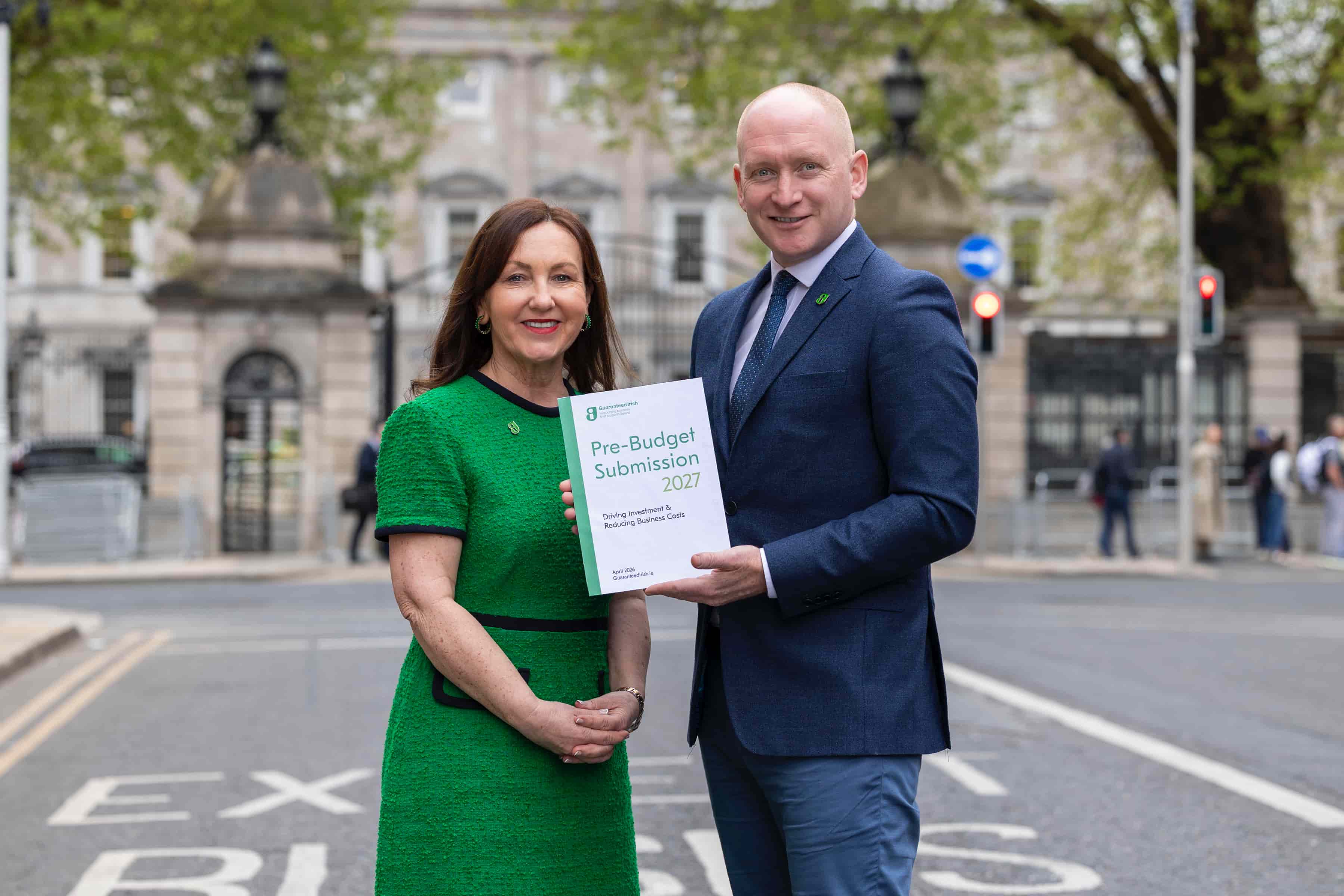 Guaranteed Irish launch Pre-Budget Submission 2027 - Driving Investment and Reducing Business Costs
