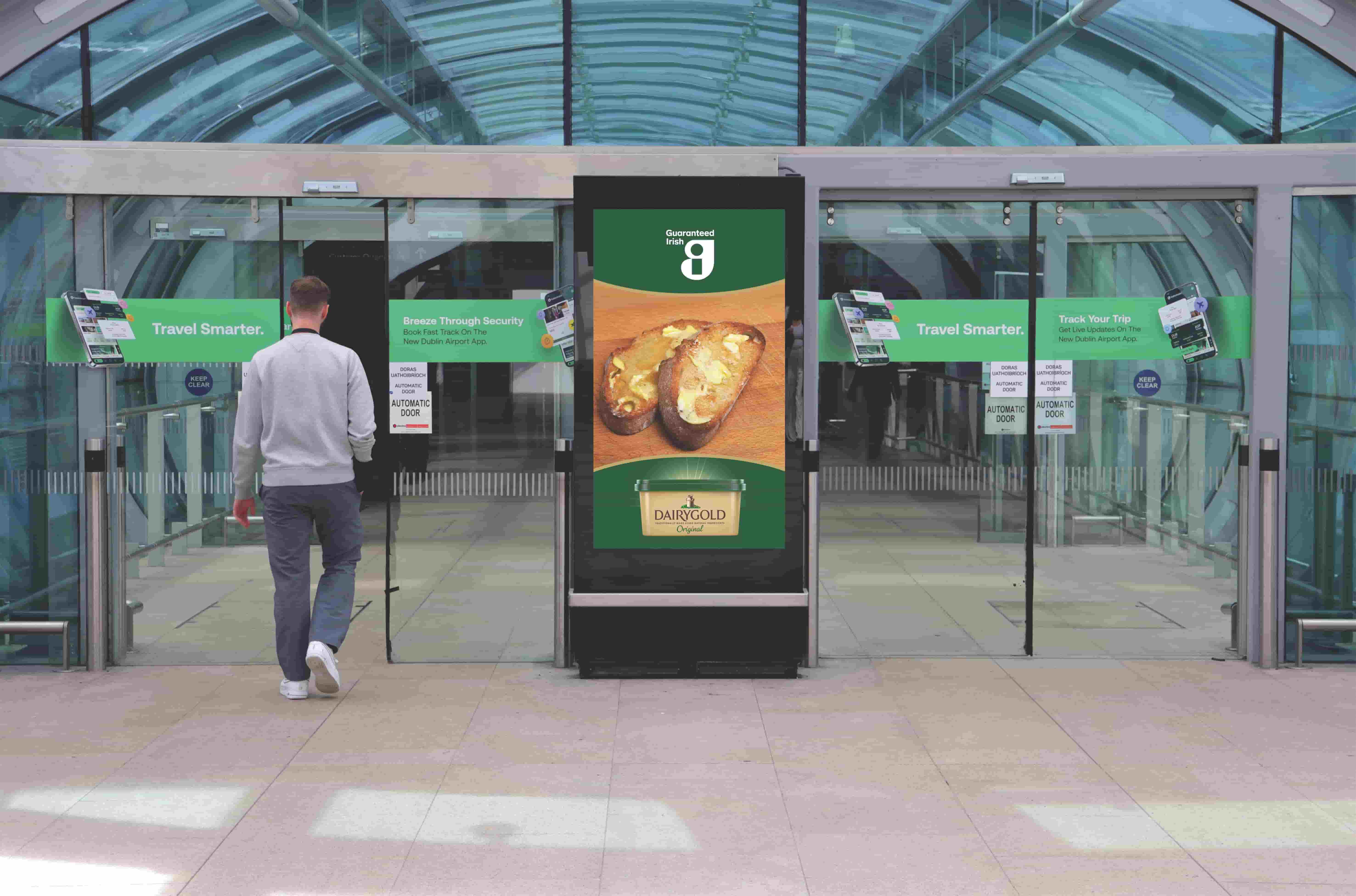 Guaranteed Irish partners with daa to amplify messaging and showcase members on high-impact airport advertising platforms