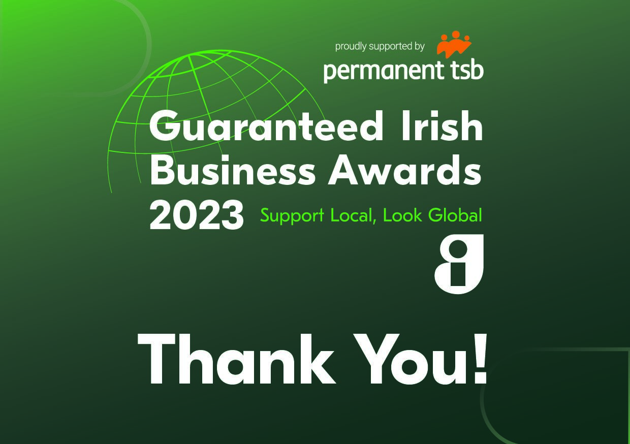 Local Businesses Win Big at Guaranteed Irish Business Awards 2023, Proudly Supported by Permanent TSB.